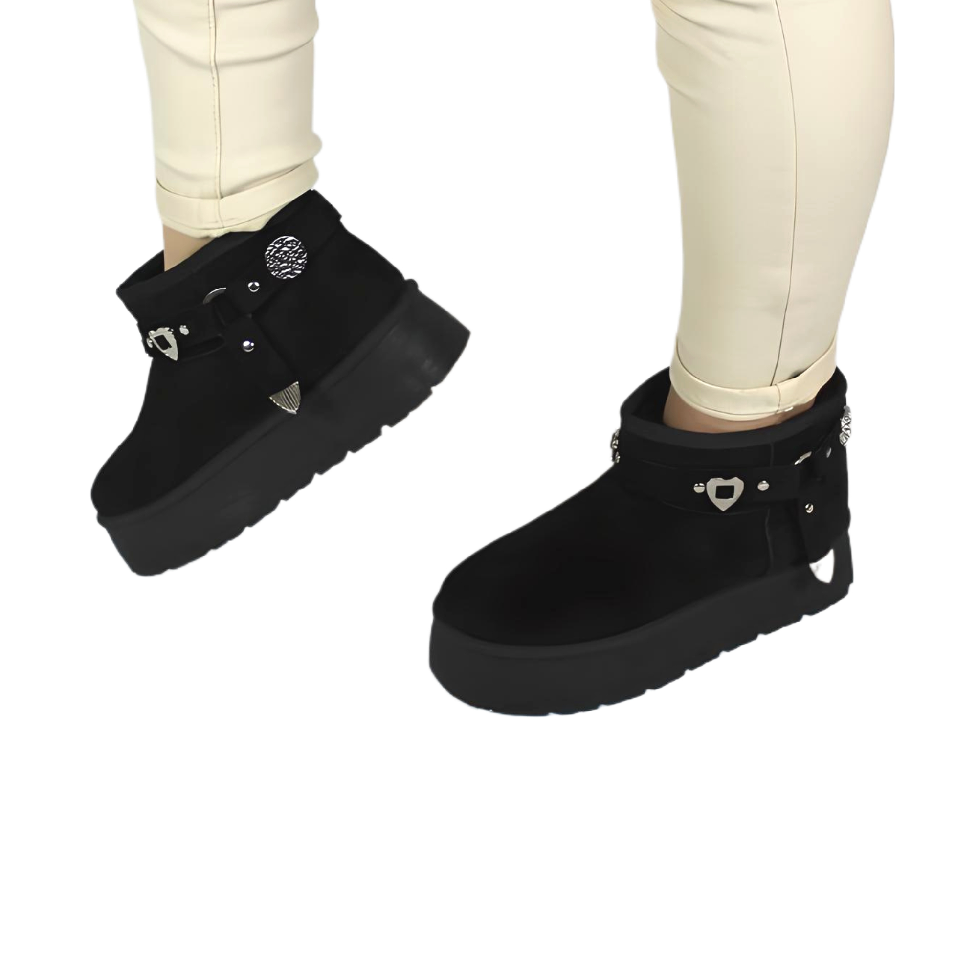 BOTIN CASUAL DE MUJER 18 YASSNE NEGRO - 2