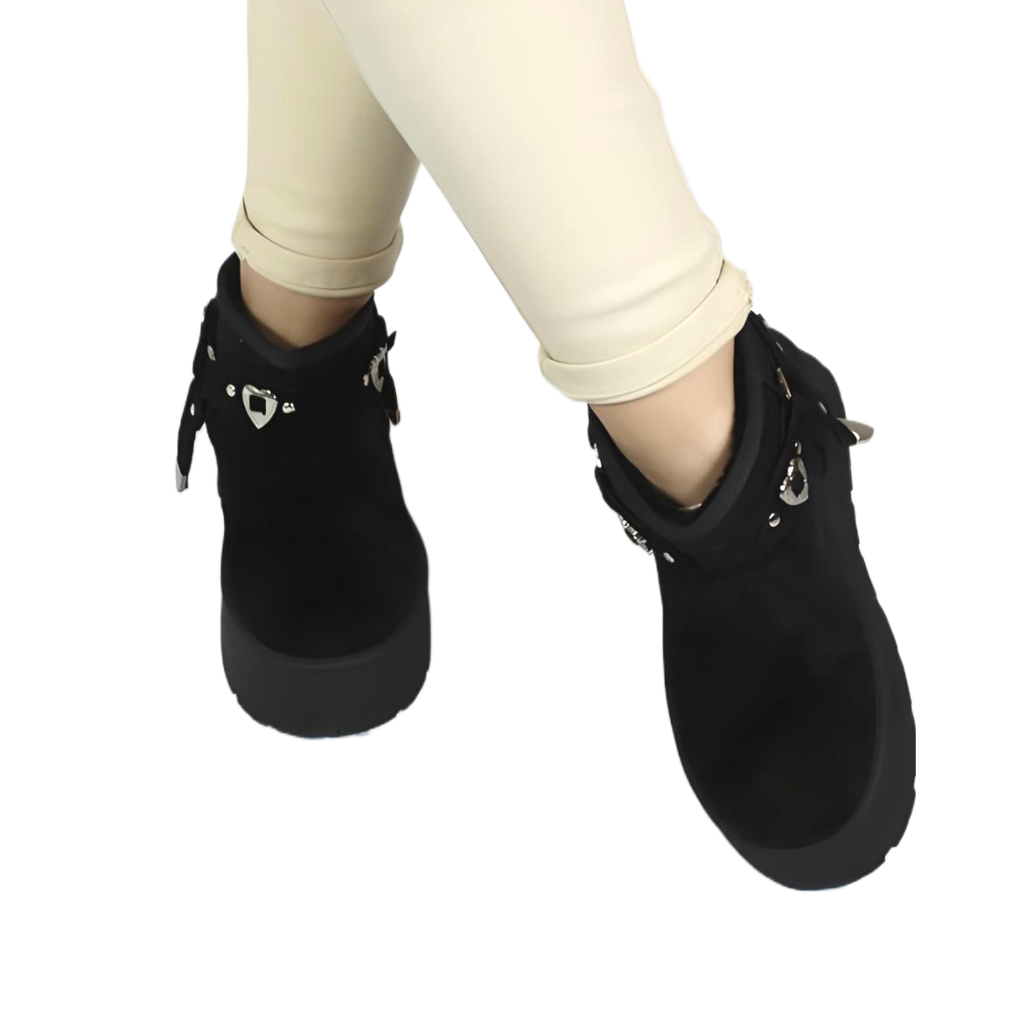 BOTIN CASUAL DE MUJER 18 YASSNE NEGRO - 4