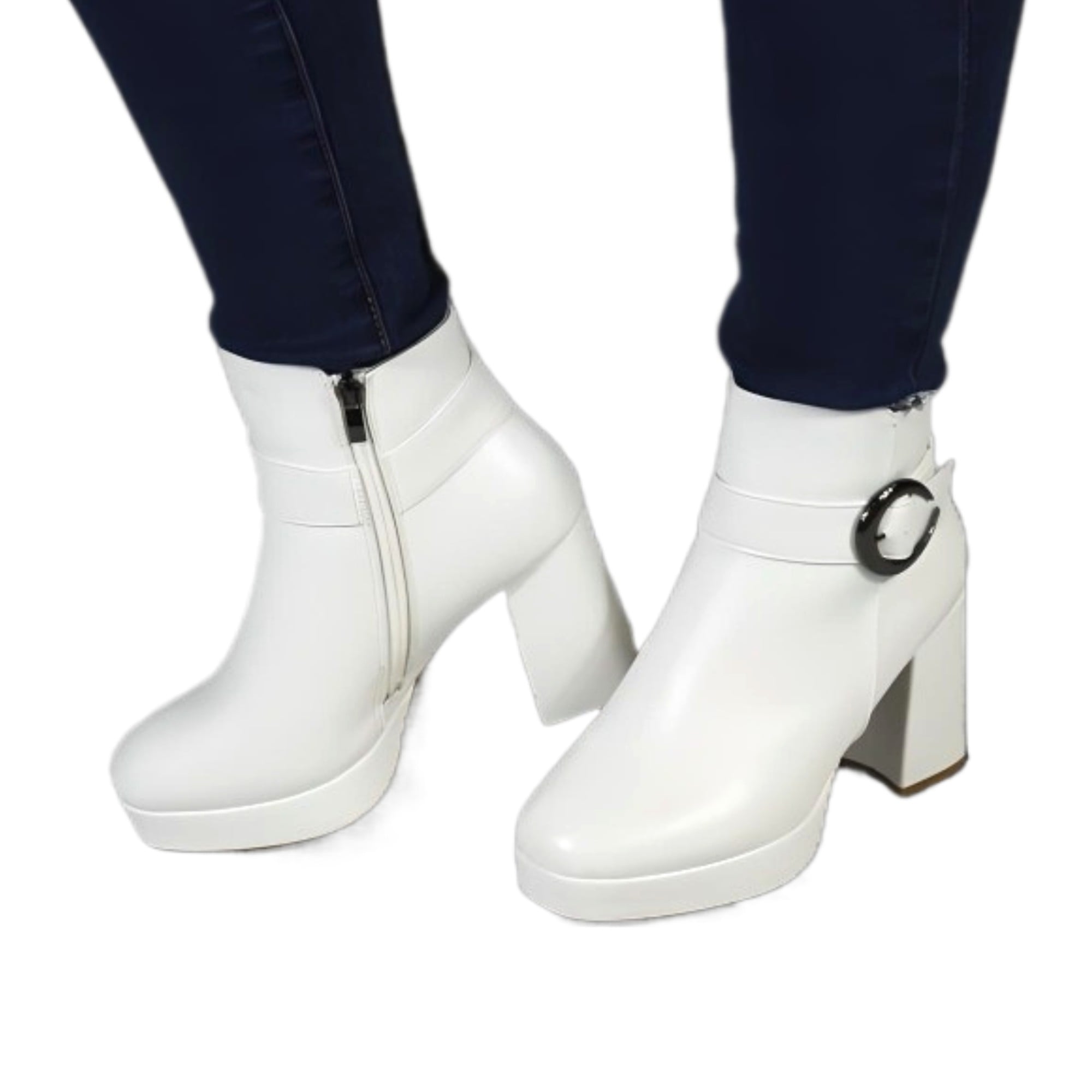 BOTIN DE MUJER 62 YASSNE BLANCO - 2