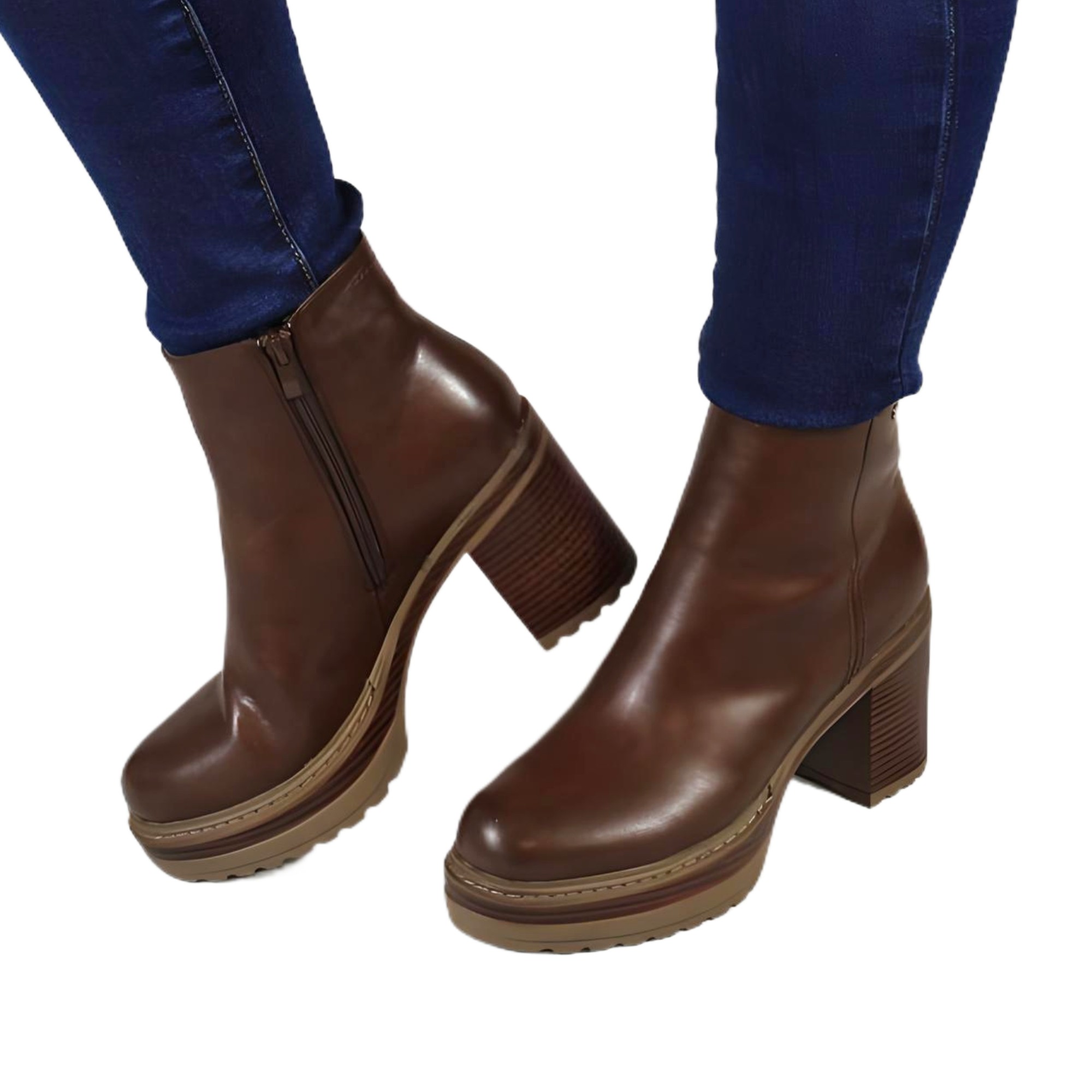 BOTIN DE MUJER 16 YASSNE CAFE - 2