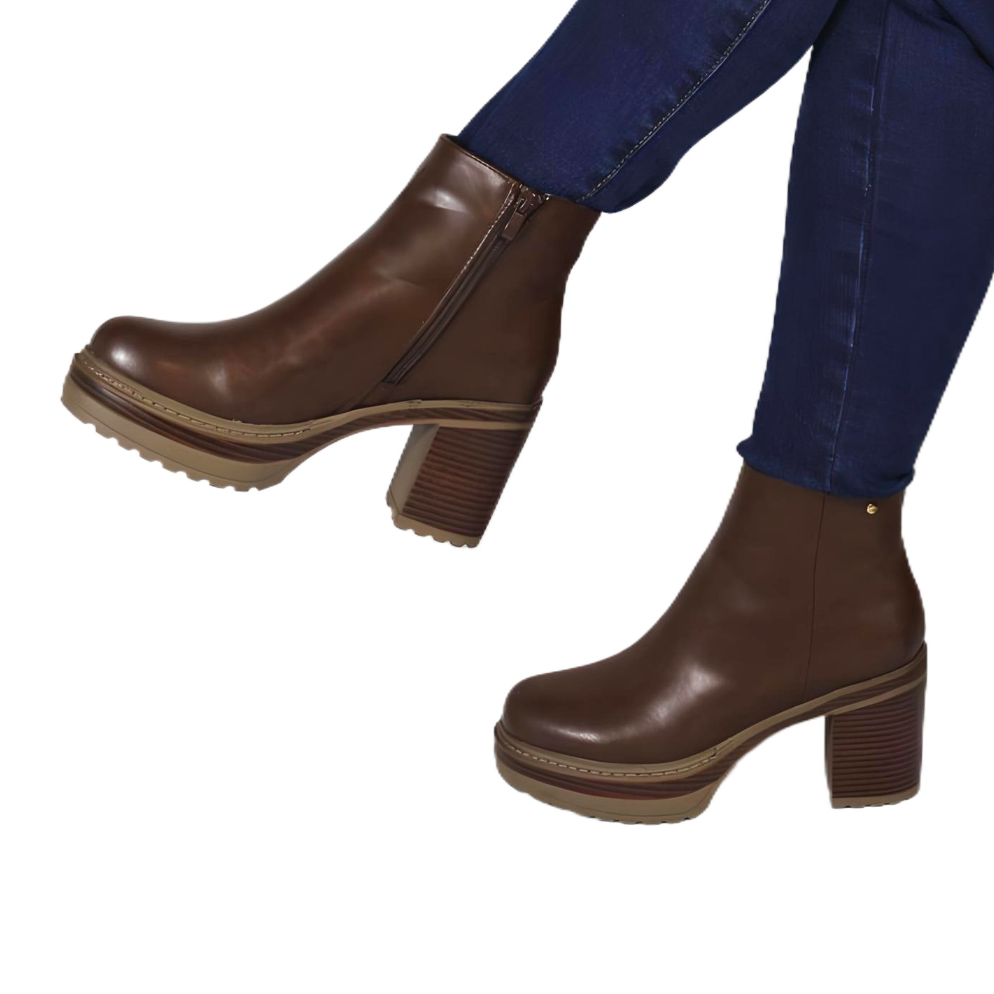 BOTIN DE MUJER 16 YASSNE CAFE - 3