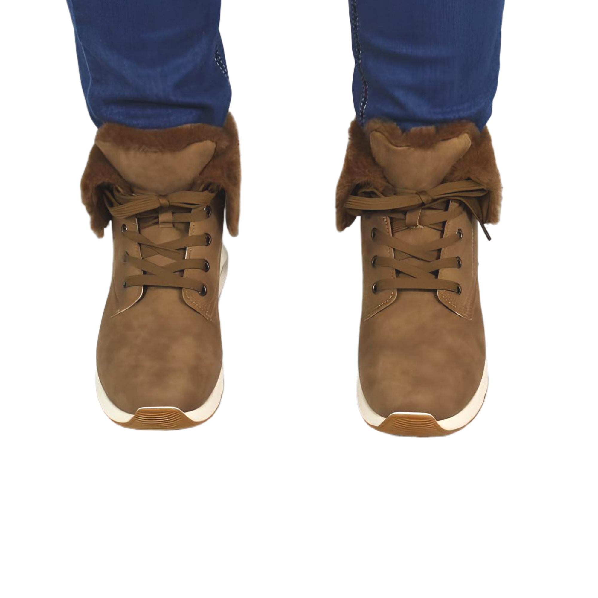 ZAPATILLA OUTDOOR DE MUJER INVIERNO 32 YASSNE CAFE - 4