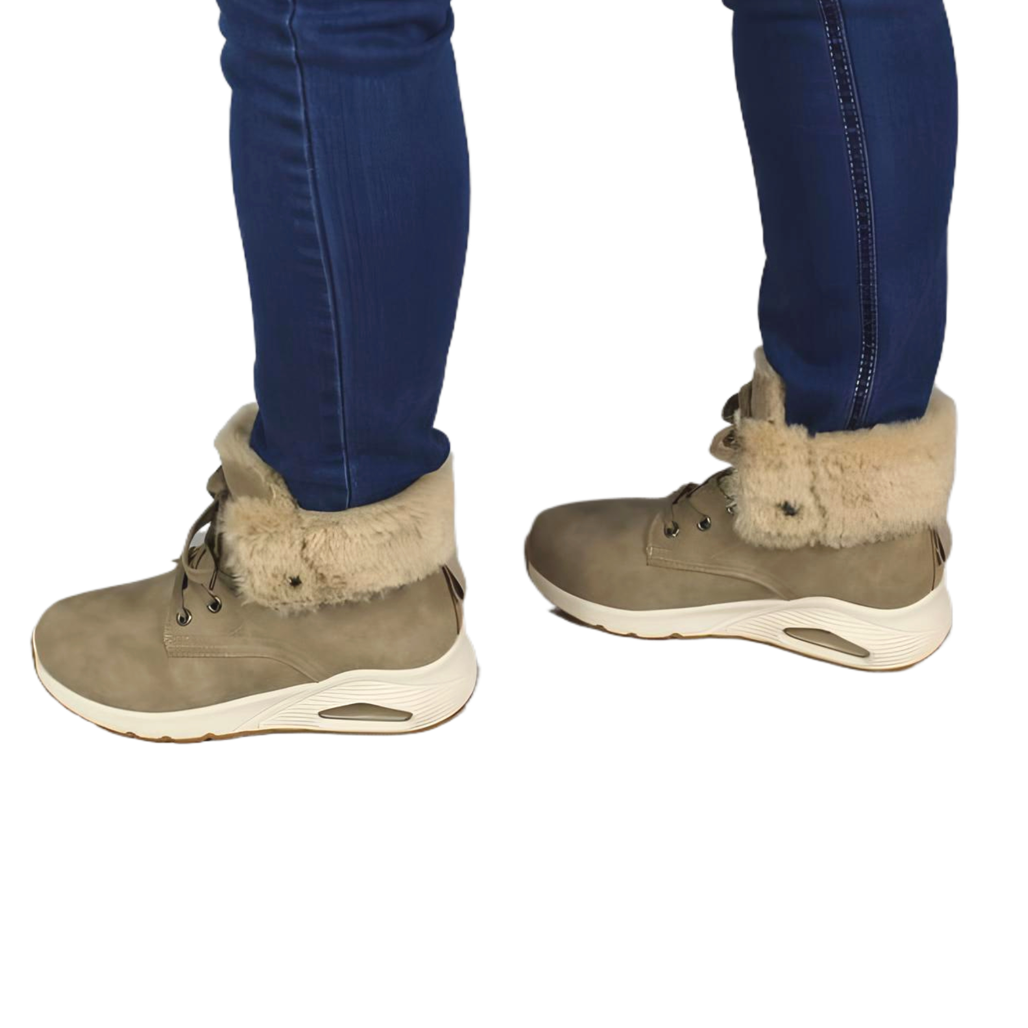 ZAPATILLA OUTDOOR DE MUJER INVIERNO 32 YASSNE GRIS - 2