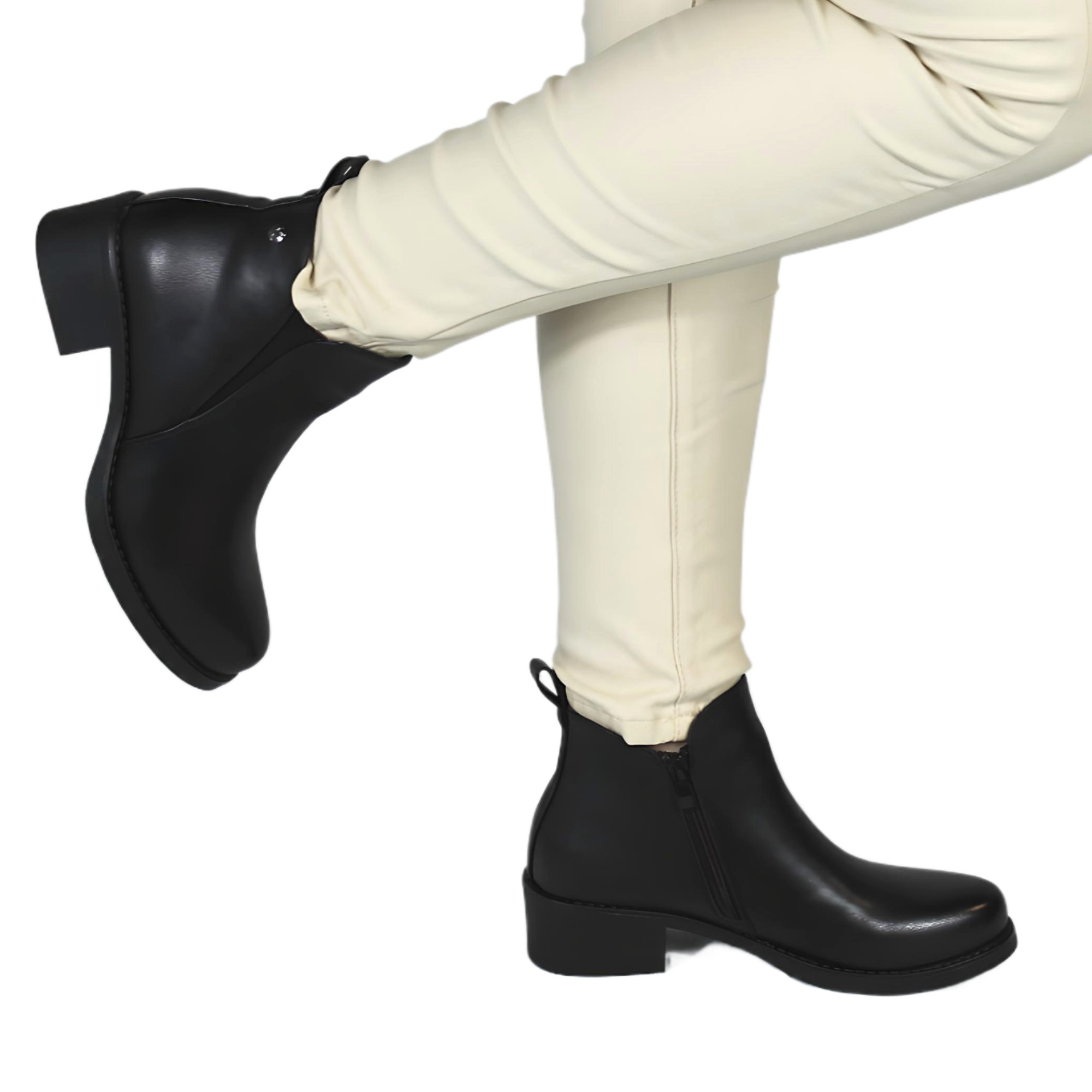 BOTIN DE MUJER INVIERNO 13 YASSNE NEGRO - 3