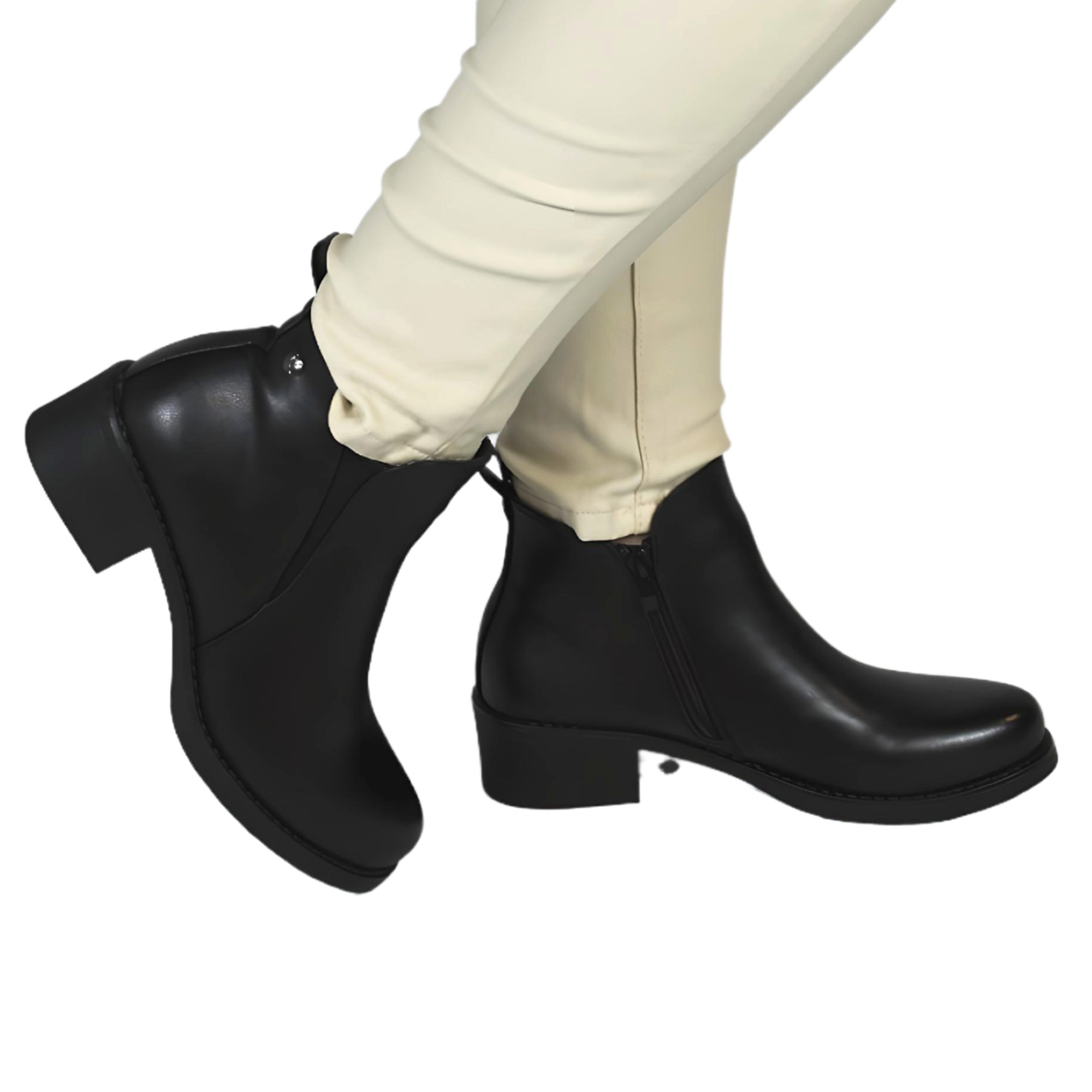BOTIN DE MUJER INVIERNO 13 YASSNE NEGRO - 4
