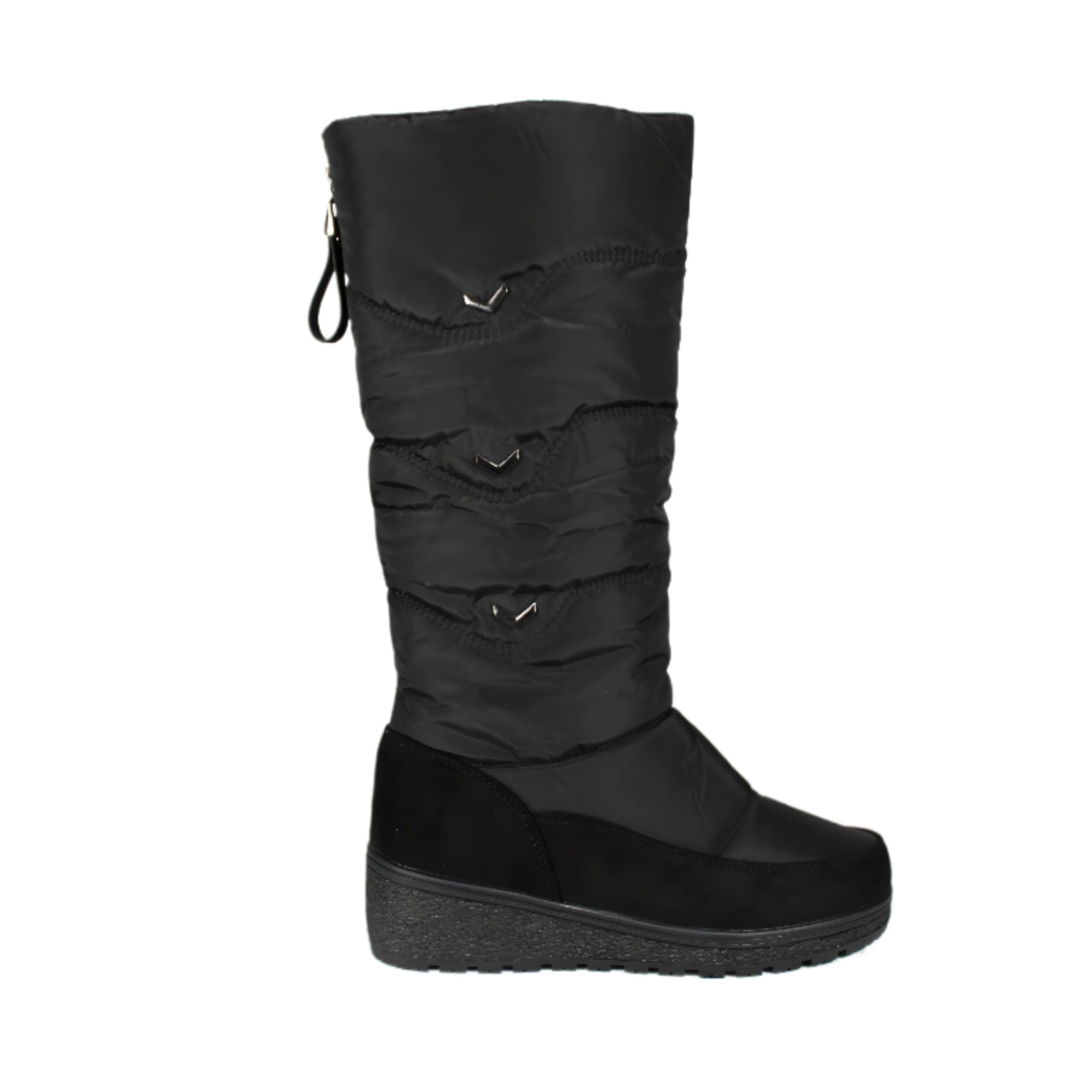 BOTA IMPERMEABLE MUJER 23 YASSNE NEGRO - 1