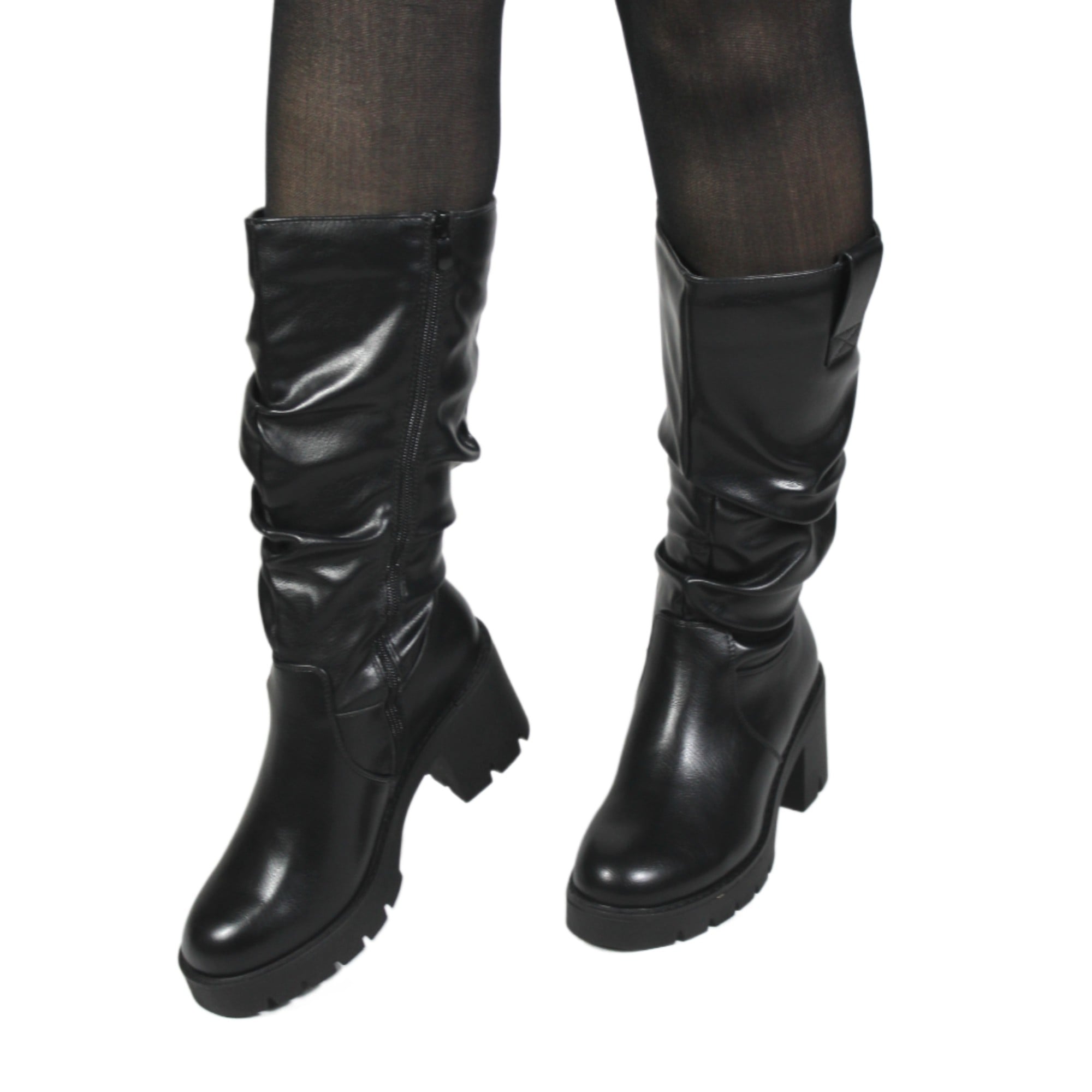 BOTA NEGRA CASUAL 12 YASSNE NEGRO - 2