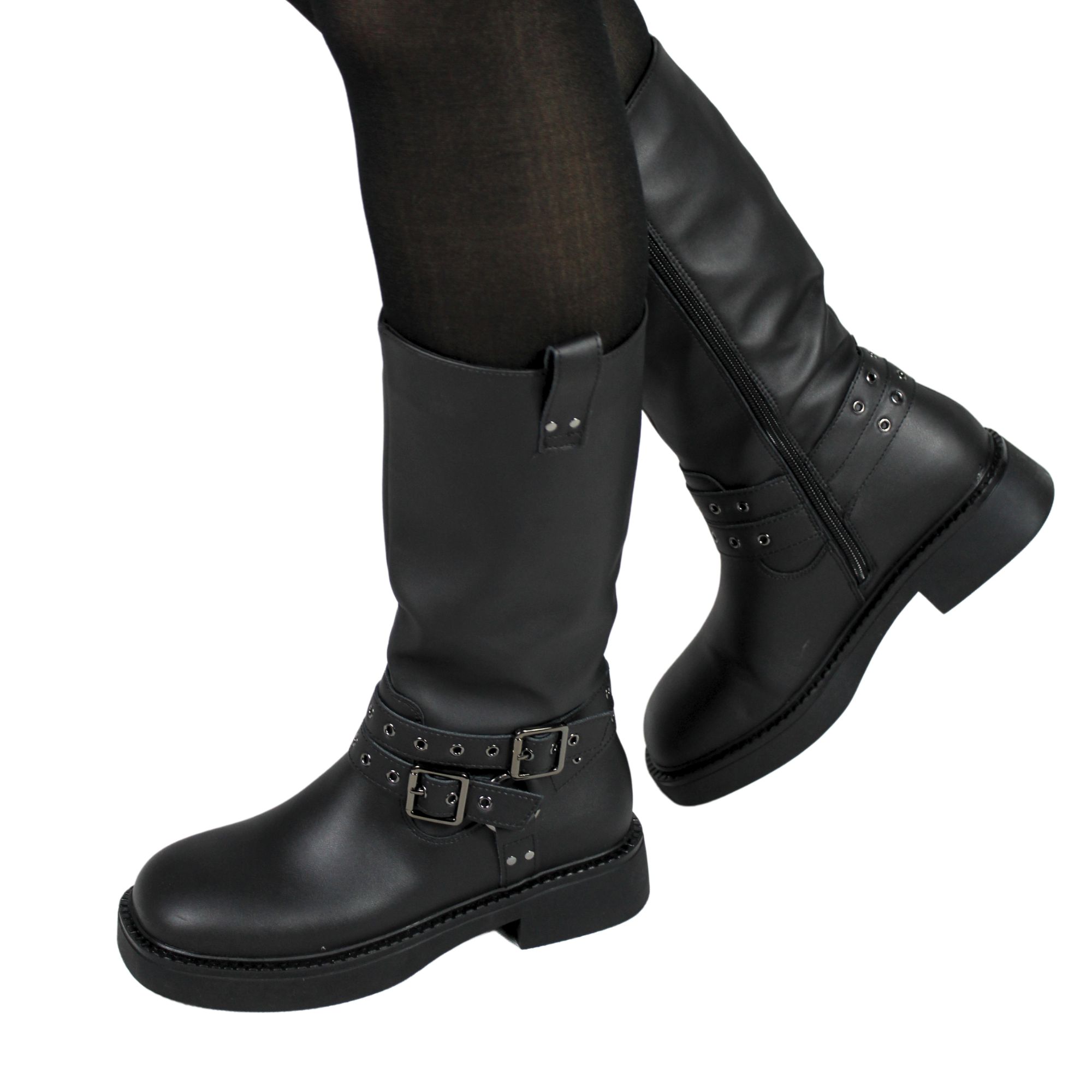 BOTA ALTA MUJER CASUAL 91 YASSNE CAFE - 3