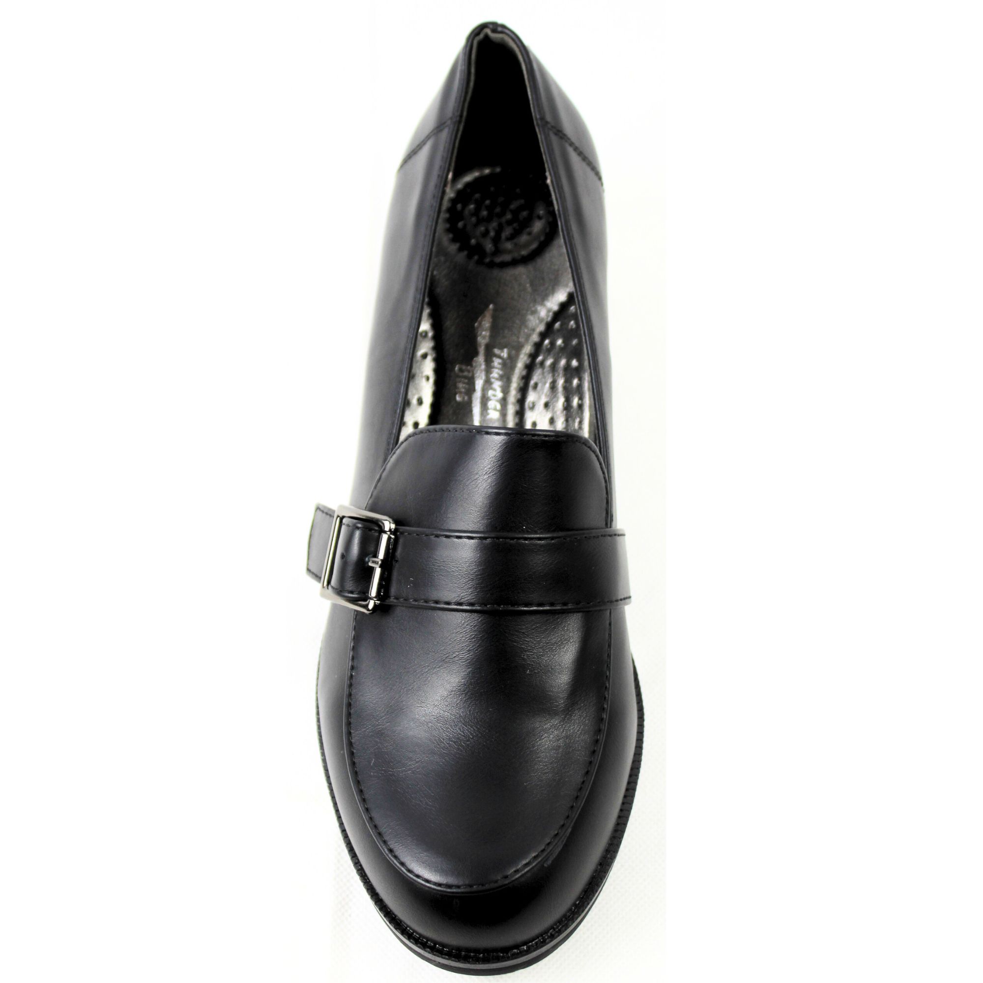 MOCASINES DE MUJER TACO BAJO B56 YASSNE NEGRO - 3