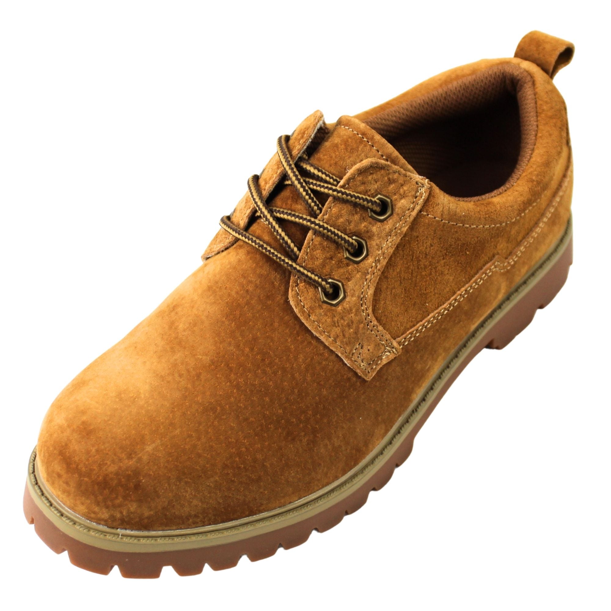 ZAPATOS DE HOMBRE DE VESTIR CLASICOS L13 CAFE - 2