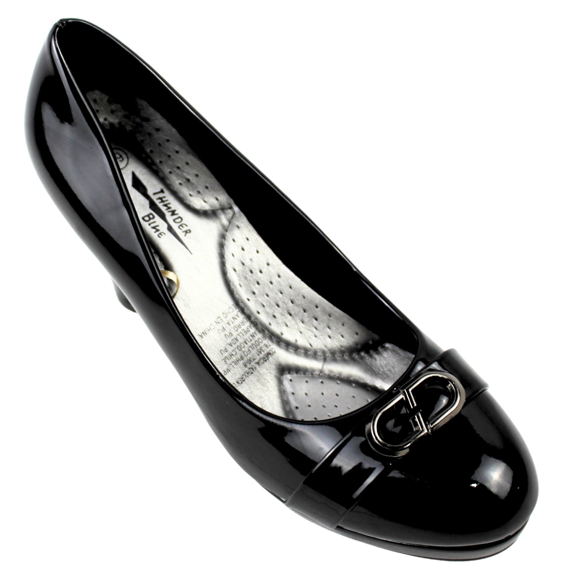 ZAPATOS FIESTA DE TACON ELEGANTES PARA MUJER 52-5 YASSNE NEGRO - 2