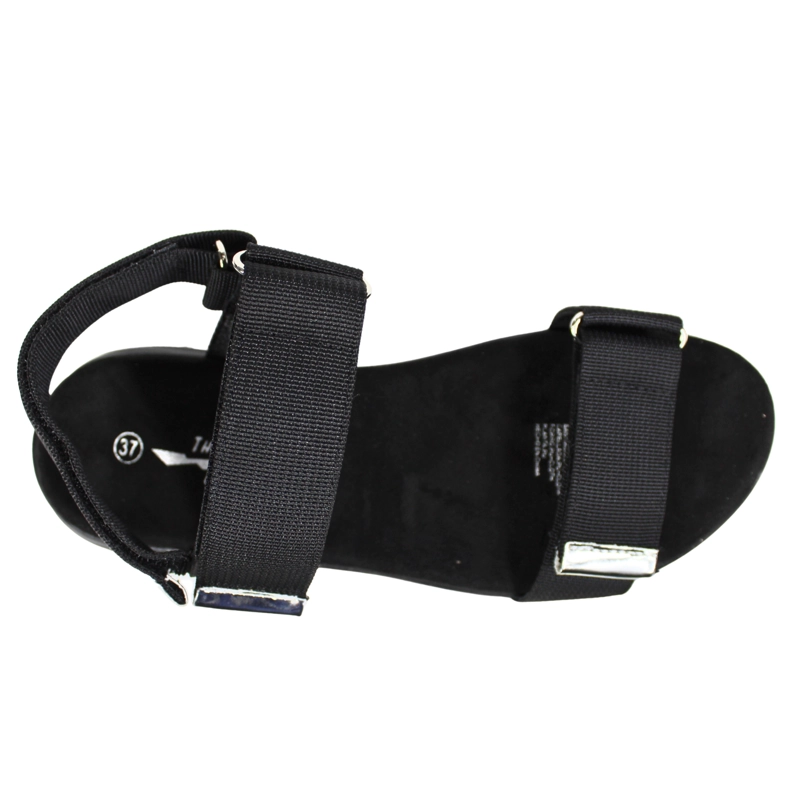 SANDALIA DEPORTIVA DE MUJER TGH04 NEGRO - 3