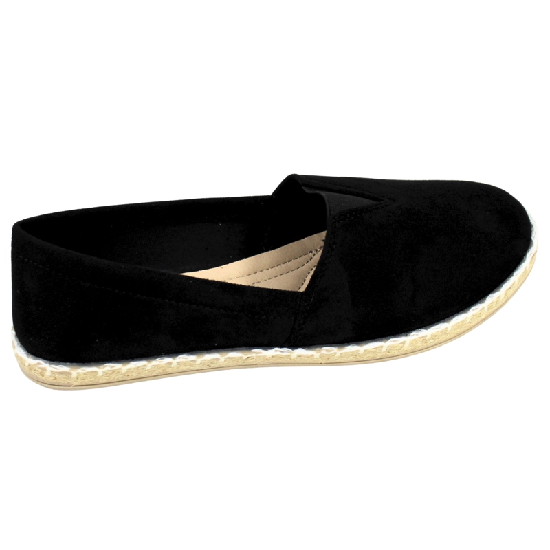 ALPARGATAS MUJER COMODAS PARA VERANO YASSNE QM2510 NEGRO - 3