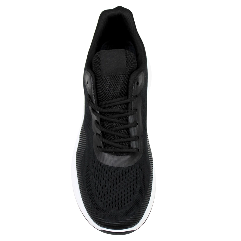 ZAPATILLAS DE HOMBRE CON SUELA BLANCA PG5220 NEGRO - 3