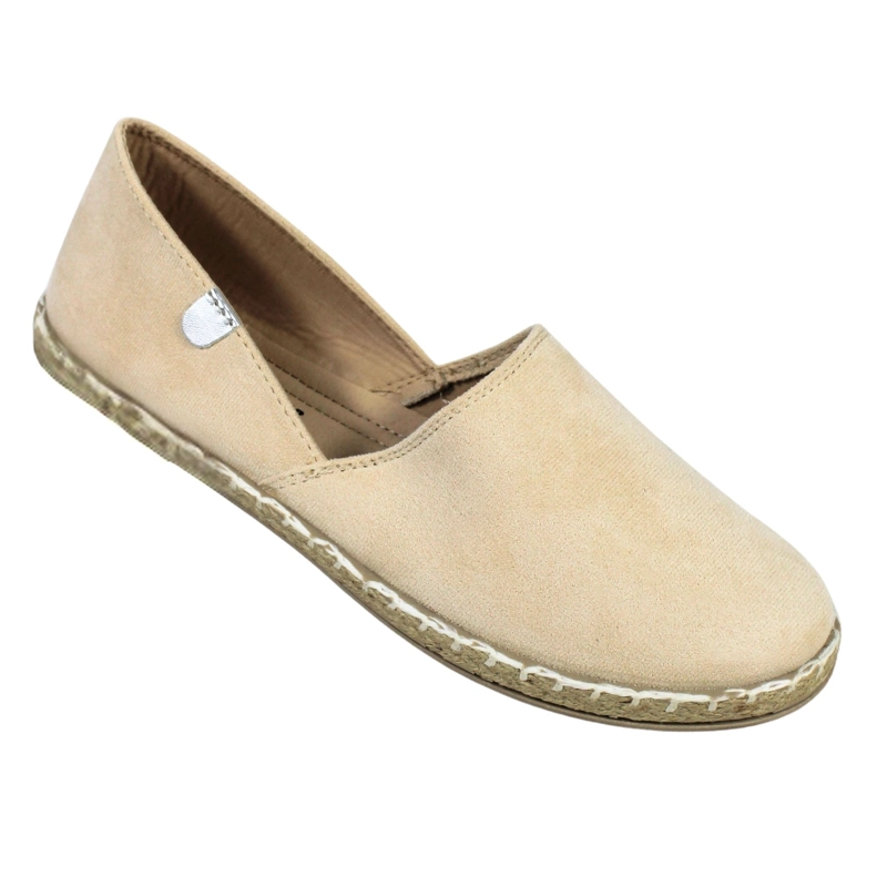 ALPARGATAS MUJER COMODAS PARA VERANO QM2509 BEIGE - 2
