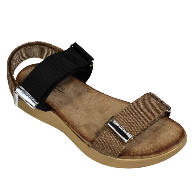 SANDALIA DEPORTIVA DE MUJER TGH04 CAFE - 2