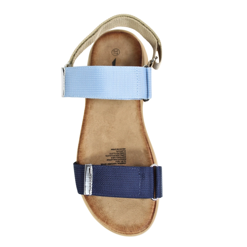 SANDALIA DEPORTIVA DE MUJER TGH04 AZUL - 4