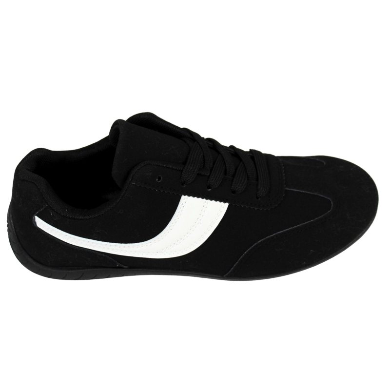 ZAPATILLAS DE MUJER CON FRANJA LATERAL PG24320 NEGRO - 2