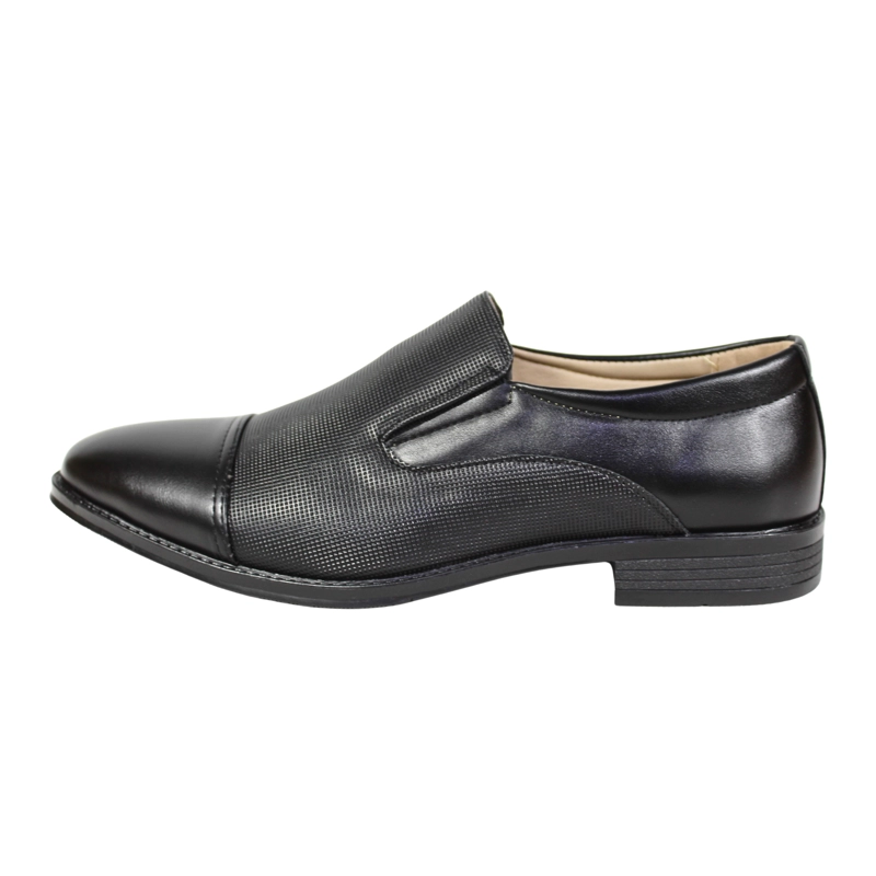 ZAPATO MOCASIN DE VESTIR SLIP-ON B002 NEGRO - 1