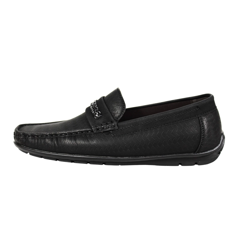 MOCASIN CASUAL HOMBRE 8946-3 NEGRO - 1