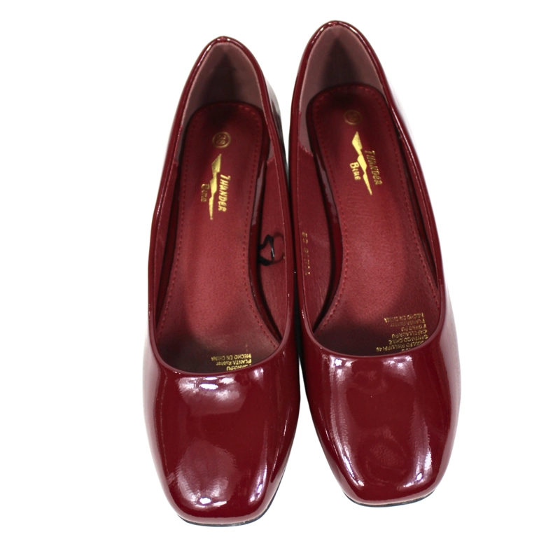 ZAPATO MUJER MARY JANE TGH16 BURDEO - 4