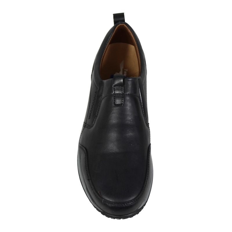 ZAPATO CASUAL HOMBRE CUERO C43-4404 NEGRO - 4