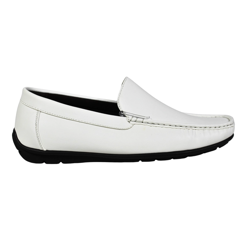 MOCASIN FORMAL HOMBRE 2401-9 BLANCO - 1