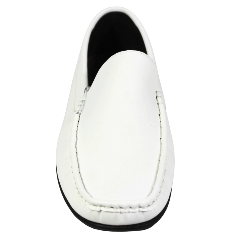 MOCASIN FORMAL HOMBRE 2401-9 BLANCO - 4