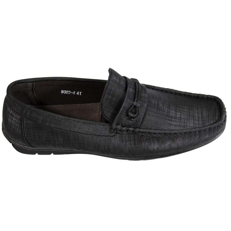 MOCASIN CASUAL HOMBRE 9389-4 NEGRO - 3