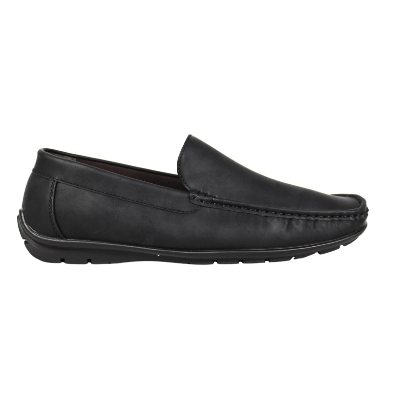 MOCASIN FORMAL HOMBRE 2401-9 NEGRO - 1