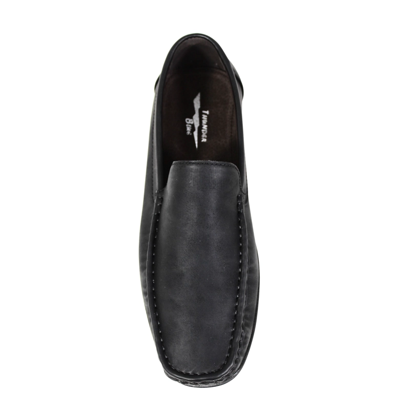 MOCASIN FORMAL HOMBRE 2401-9 NEGRO - 4