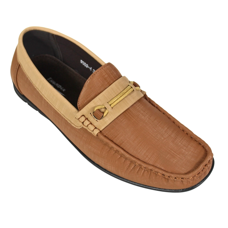 MOCASIN CASUAL HOMBRE 9389-4 CAFE - 2