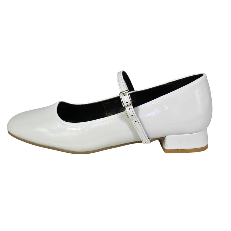 ZAPATO MUJER MARY JANE AJUSTABLE TGH17 BLANCO - 1
