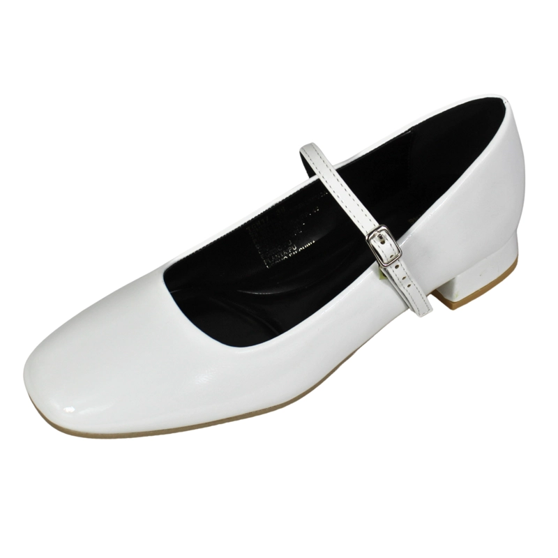 ZAPATO MUJER MARY JANE AJUSTABLE TGH17 BLANCO - 2