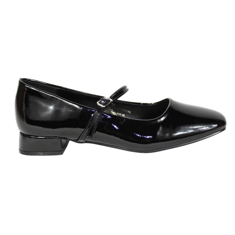 ZAPATO MUJER MARY JANE AJUSTABLE TGH17 NEGRO - 1