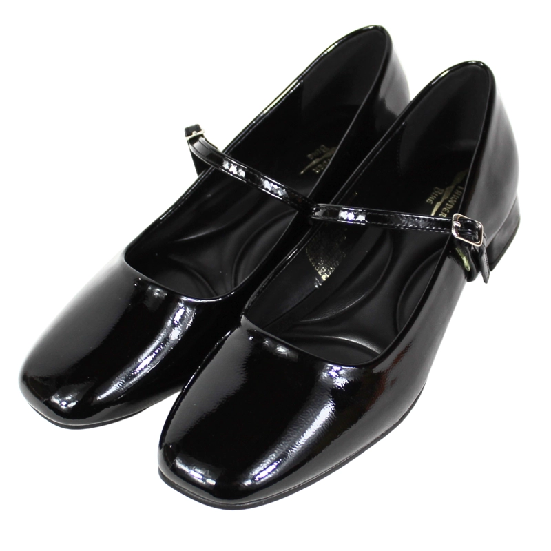 ZAPATO MUJER MARY JANE AJUSTABLE TGH17 NEGRO - 4