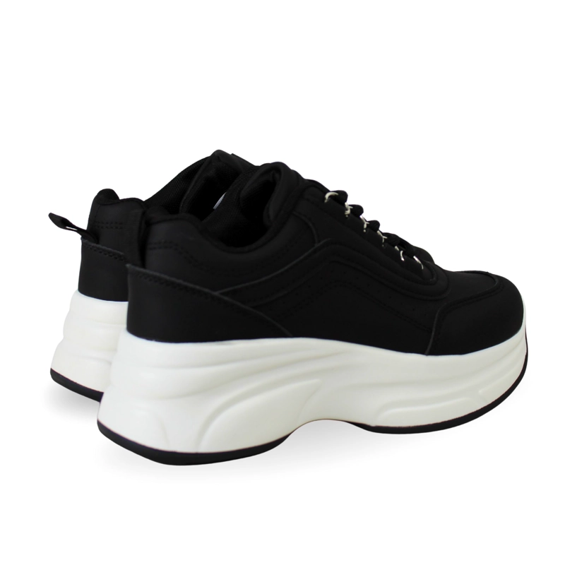 ZAPATILLA PLATAFORMA MUJER PG5342 NEGRO - 2