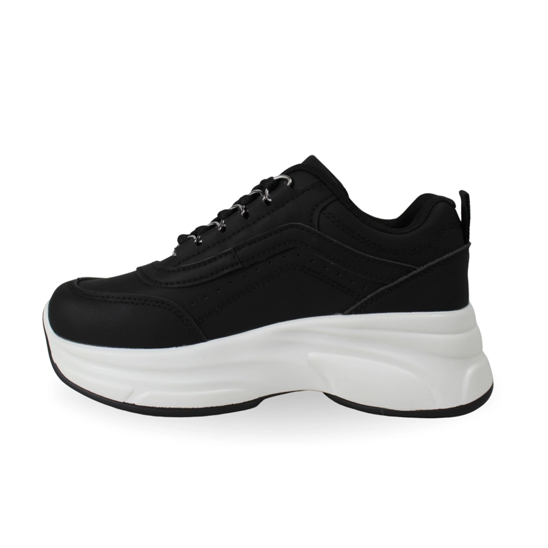 ZAPATILLA PLATAFORMA MUJER PG5342 NEGRO - 3