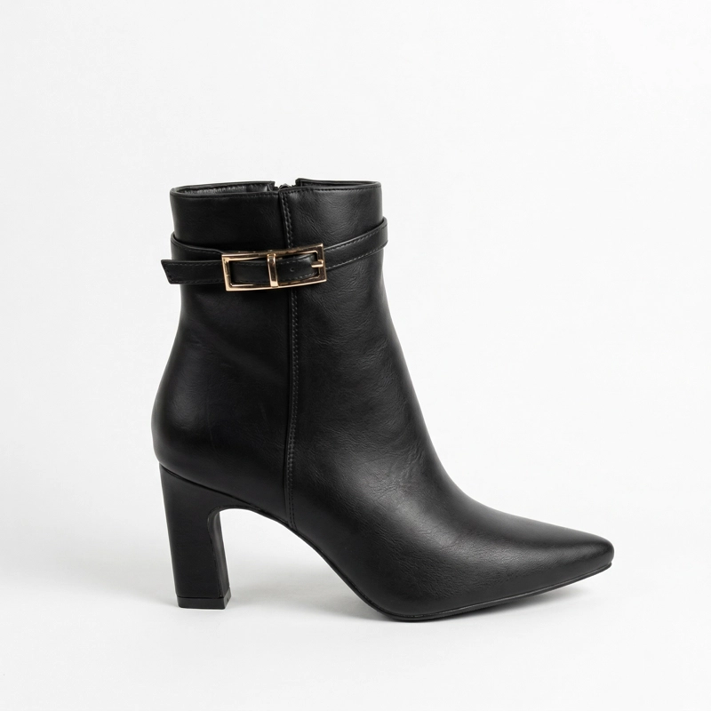 BOTIN ELEGANTE TACO CUADRADO PG5346-1A MUJER - 1