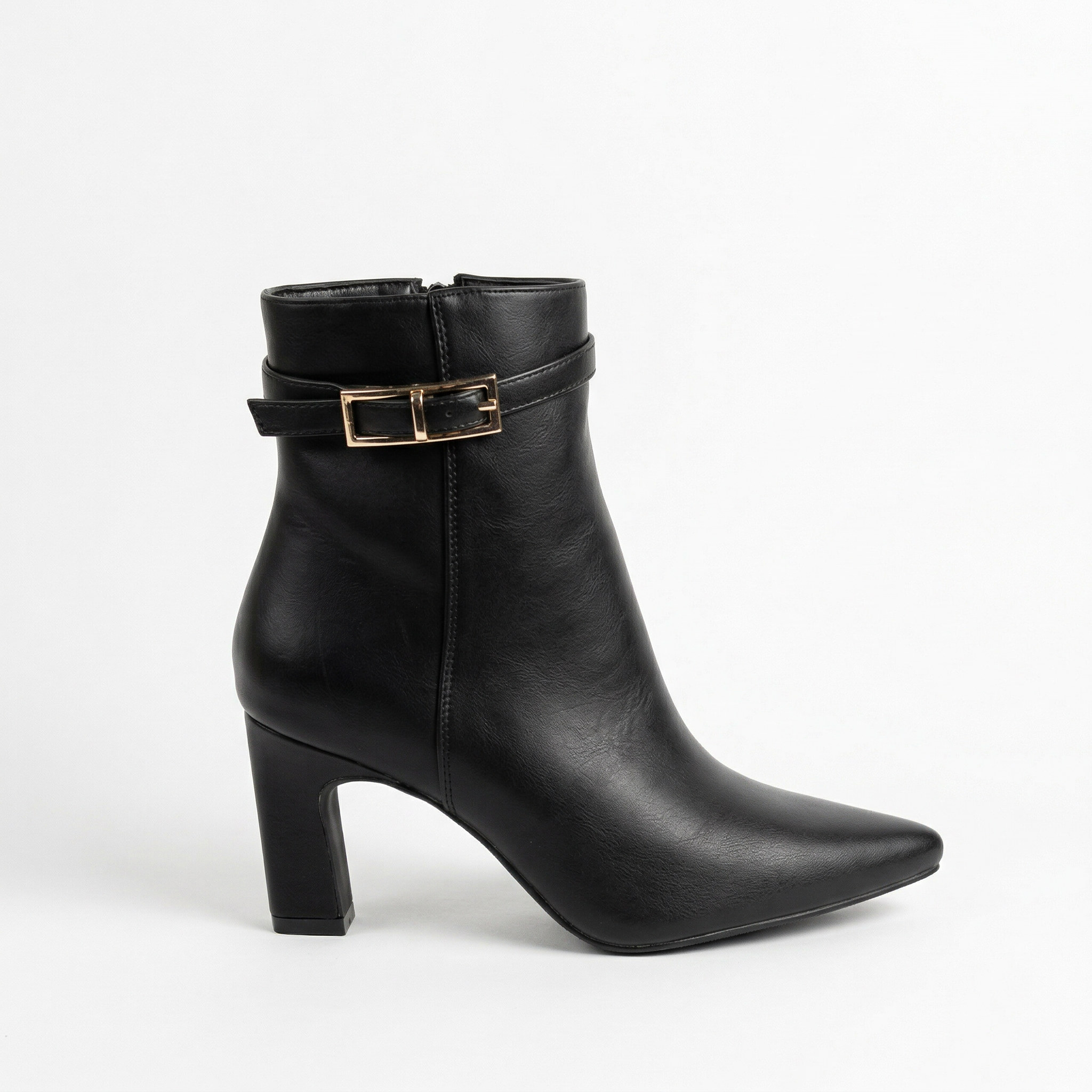 BOTIN ELEGANTE TACO CUADRADO PG5346-1A MUJER - 1