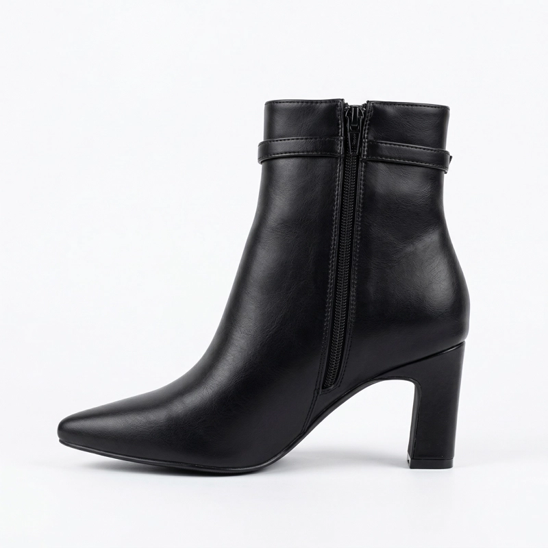 BOTIN ELEGANTE TACO CUADRADO PG5346-1A MUJER - 2