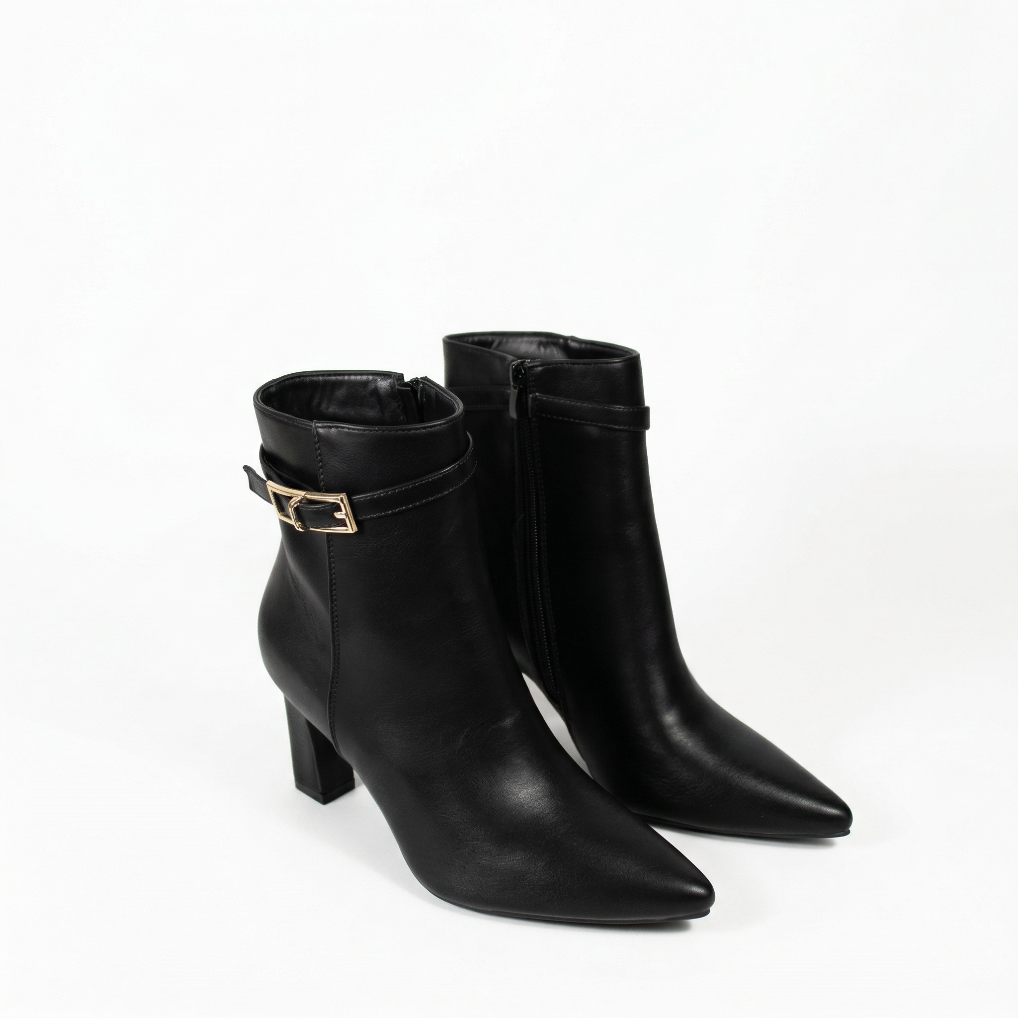 BOTIN ELEGANTE TACO CUADRADO PG5346-1A MUJER - 3
