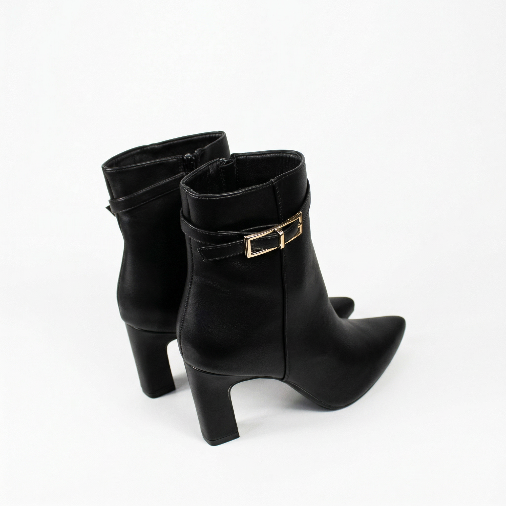 BOTIN ELEGANTE TACO CUADRADO PG5346-1A MUJER - 4