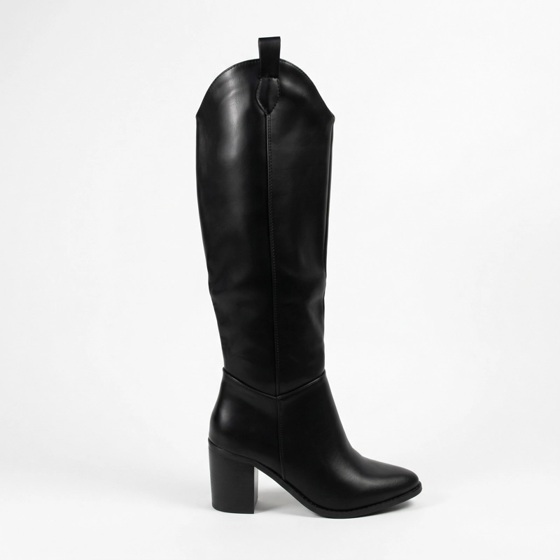 BOTA MUJER VAQUERA TACO CUADRADO 891 - 1