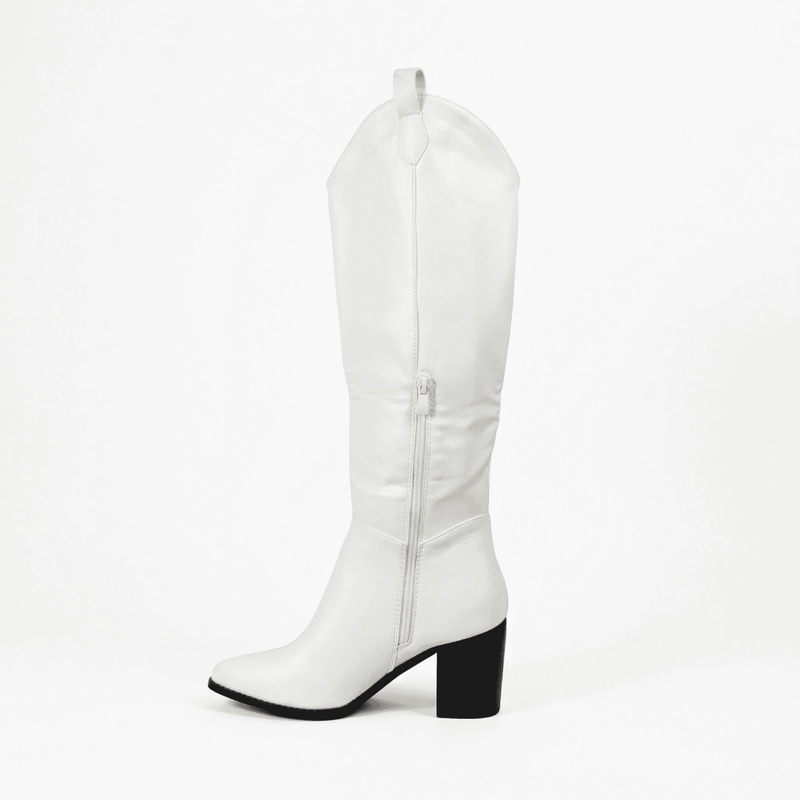 BOTA MUJER VAQUERA TACO CUADRADO 891 - 2