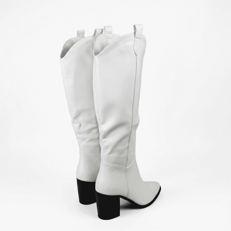 BOTA MUJER VAQUERA TACO CUADRADO 891 - 4