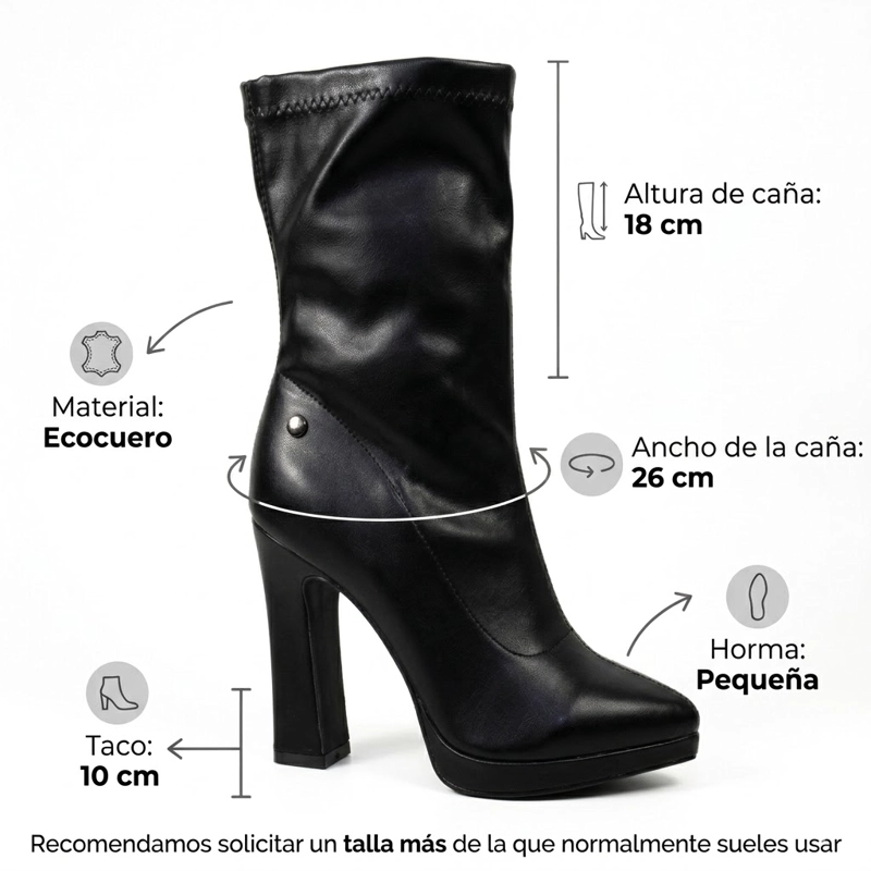 BOTIN MUJER TACO ALTO 2522-1 - 7