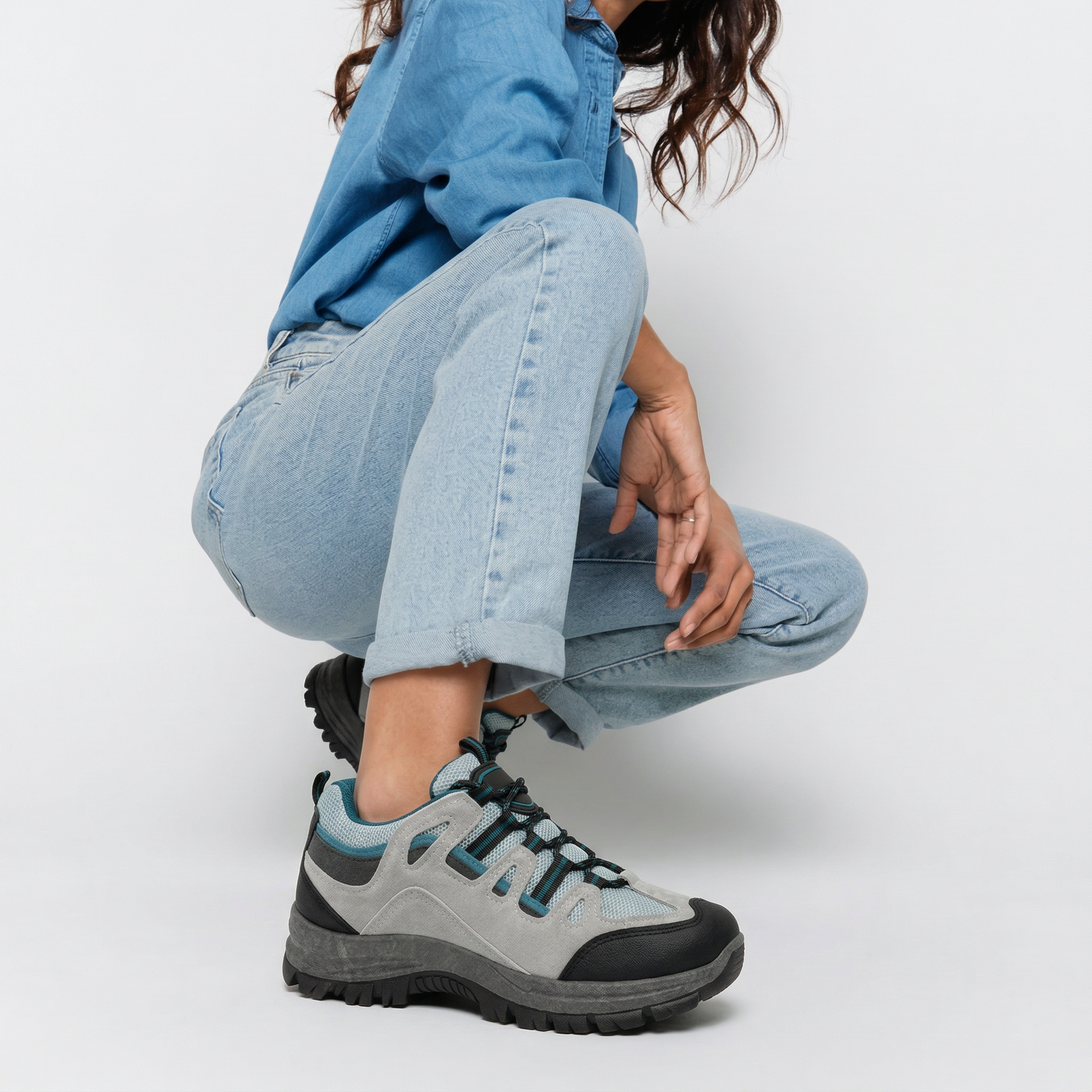 ZAPATILLA OUTDOOR TREKKING MUJER 211-3 - 6