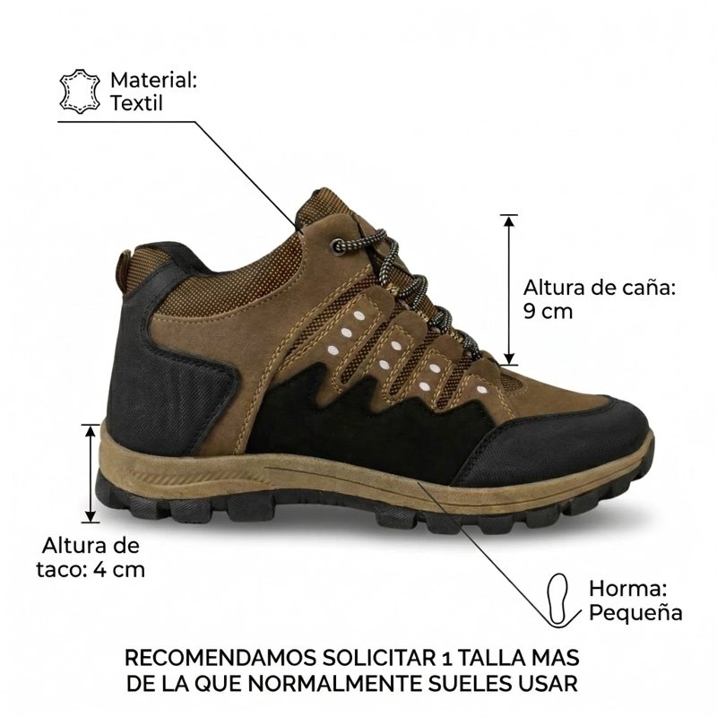 ZAPATILLA OUTDOOR HOMBRE TREKKING 309-2 - 8