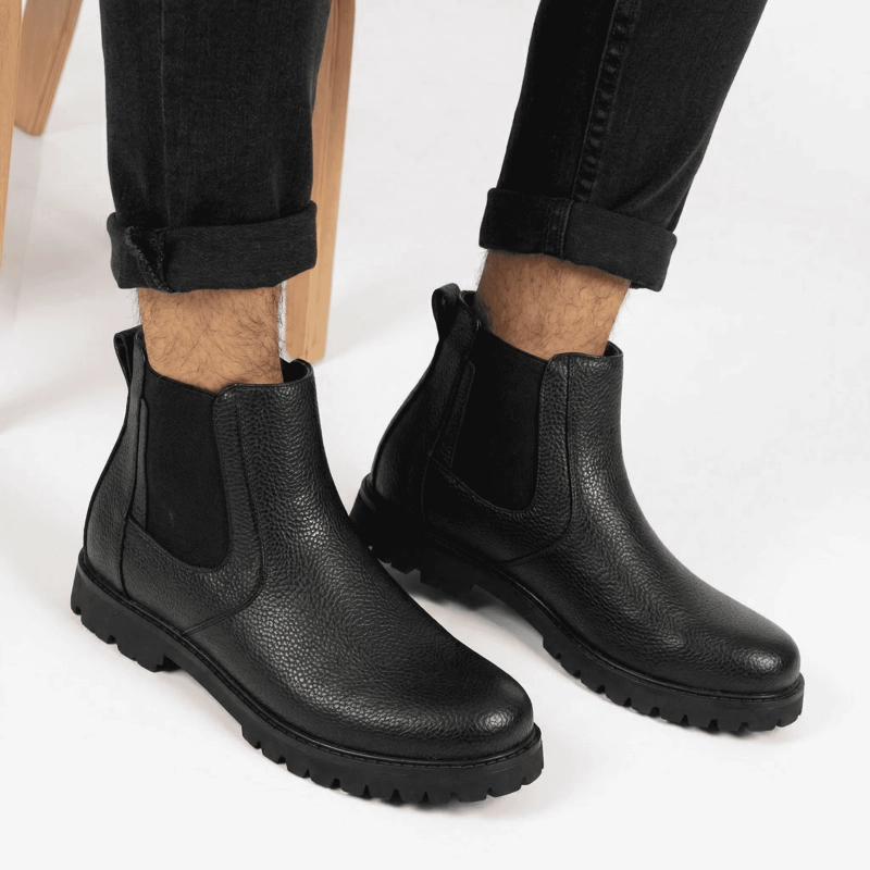 BOTIN HOMBRE ECOCUERO CASUAL N26 - 5